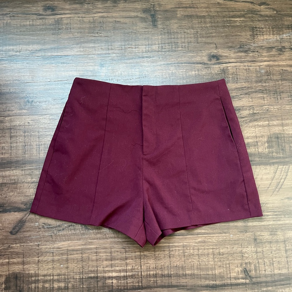 High waisted shorts